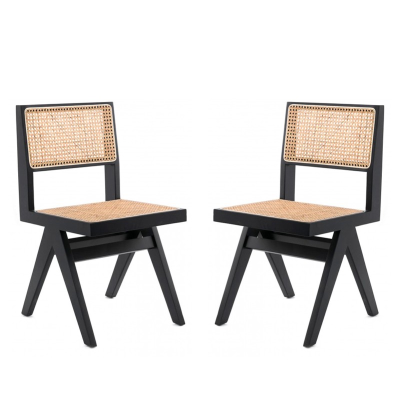 PACK 2 CHAISES COMPAS